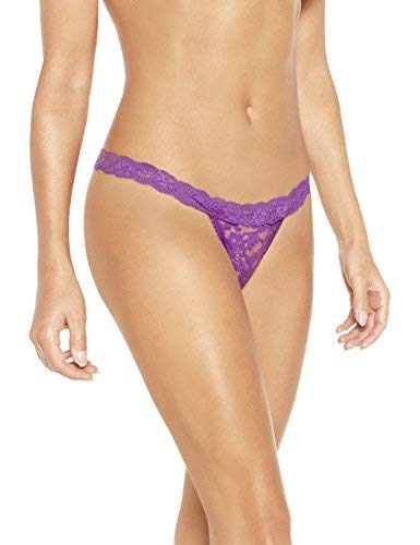 Sylvie Flirty Lingerie Women's Abby String, Blue, One Size