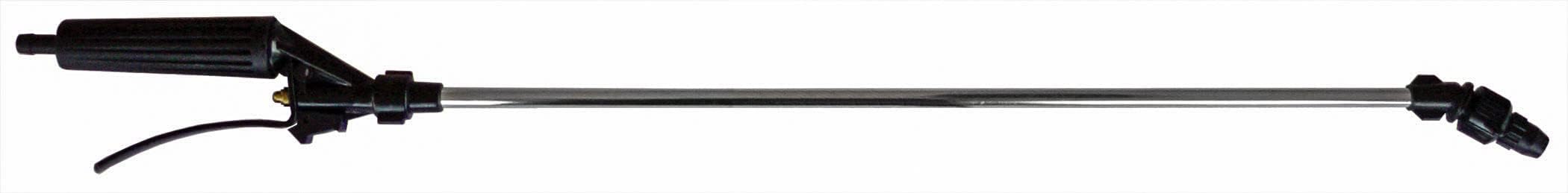 Fimco 5163100 (7771944) 29" Spray Trigger Gun with 19" Long Metal Extension, 30 Degree Offset Adjustable Pattern Tip (Cone To Straight Stream), 100 PSI Max, 3/8" Hose Shank Connection