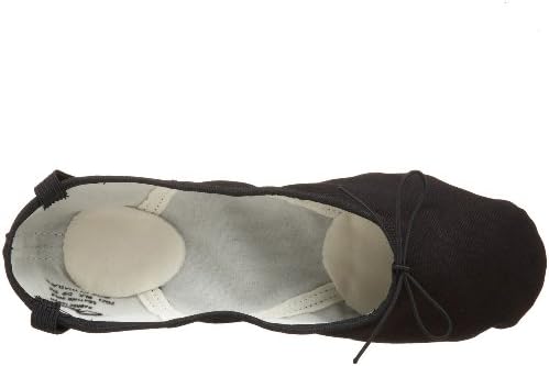 Capezio Men's Canvas Romeo Ballet Shoe, Black, 9 | Image 4