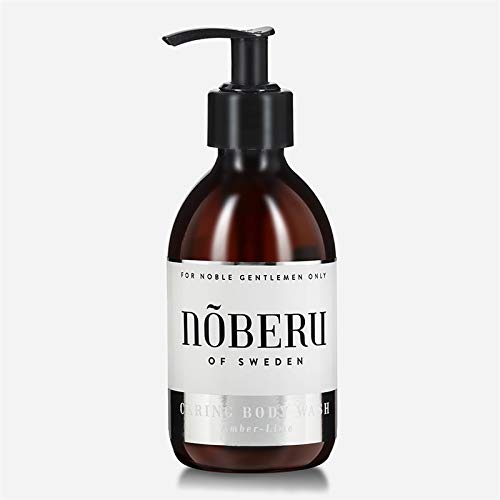 NOBERU of Sweden Caring Body Wash 250ml Amber-Lime Gel Premium