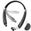 Foldable Bluetooth Headset, Beartwo Lightweight Retractable Bluetooth Headphones for Sports&Exercise, Noise Cancelling…