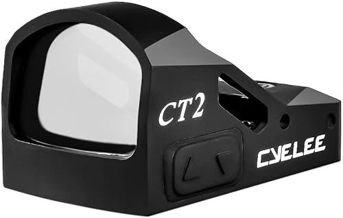 Miniatura 3 de Cyelee CT2 Shake Awake Green Dot Micro Mini Vista Reflex 3MOA para pistolas de huella RMR/SRO