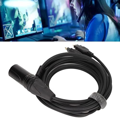 Annadue HiFi Cable with 4-pin XLR Balanced Male for Sennheiser HD650 HD600 HD580 HD660S HD58X HD565 HD545 HD535 HD6XX Headphone Replacement Audio Upgrade Cable