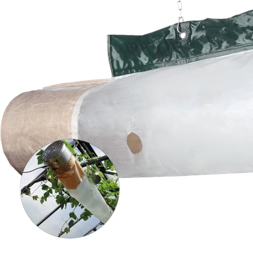 Bio Green Energiesparschlauch für Elektro-Gewächshausheizung Phoenix und Gewächshaus-Ventilator Arizona | 300 cm | inklusive Befestigungsmaterial