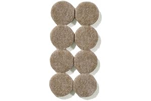 1 Inch Furniture Legs Heavy Duty Felt Pads (1"