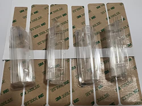 20 soportes de plástico transparente para tarjetas de dinero DIY 7