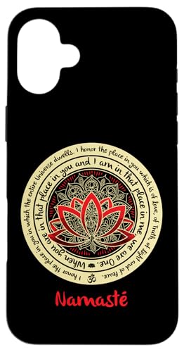 NAMASTE WE ARE ONE ���K ���Ƃ킴 ���M �搶 �w�� �X�}�z�P�[�X iPhone 16 Plus �p