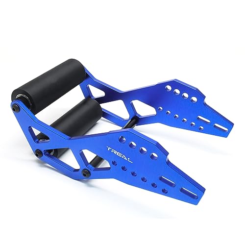 Barre de roue Losi LMT Treal en alu bleu, l'accessoire idéal pour vos sessions de sauts