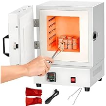 Electric Kiln for Pottery/Metal Melting at Home,Melter Furnace Oven Pottery Kilns,Hi-Temp 2102F/1150C,Melting Furnace-Controller,for Jewelry Making,Wax Casting,Clay Pottery Ceramic DIY