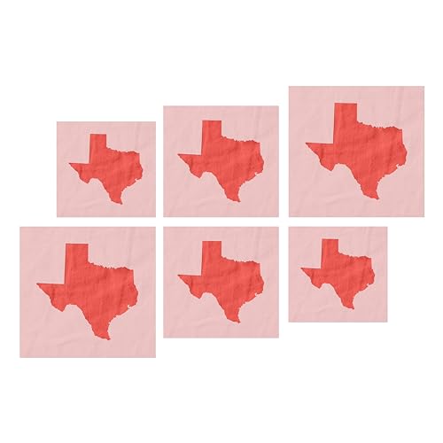 Pochoir Texas State Stop Mylar 14 mm dessin Texas pour peinture et loisirs
