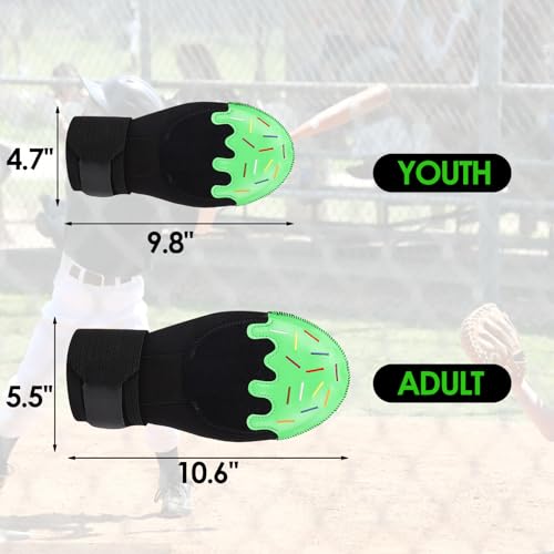 Left Right Hand Baseball Sliding Mitt Universal Elastic Hand Guard for Softball Players
| Embroidery Pattern Baseball S 