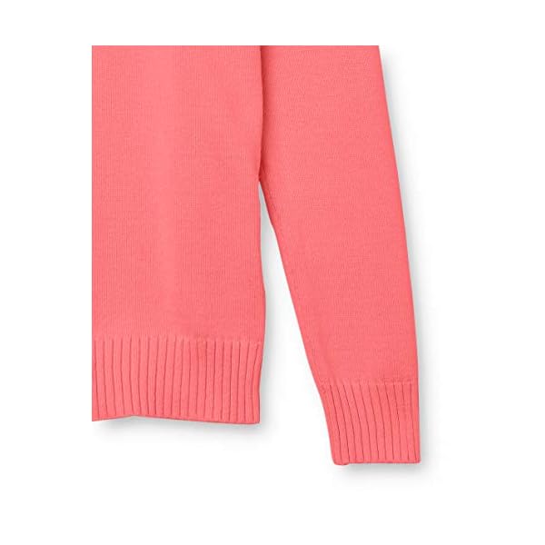 Amazon-Essentials-Womens-100-Cotton-Crewneck-Sweater Amazon Essentials Women's 100% Cotton Crewneck Sweater (Available in Plus Size), Coral Pink, Large