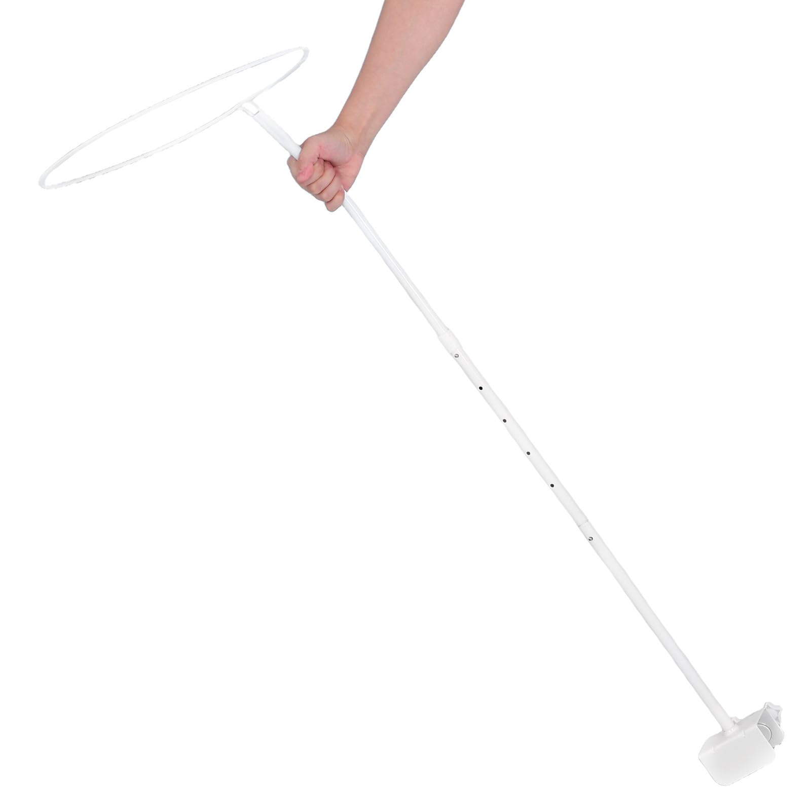 Supporto per Zanzariera Lettino, Braccio in Acciaio Inox Bianco