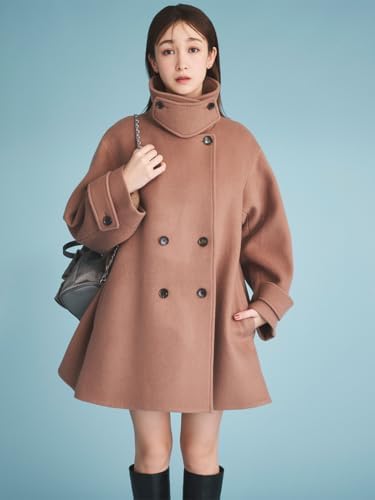 Amazon | [セルフォード] Aラインウールミドルコート CWFC255013