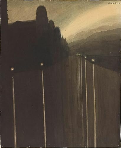 Pintura sobre lienzo de alta fidelidad, arte abstracto de Leon Spilliaert para salones modernos