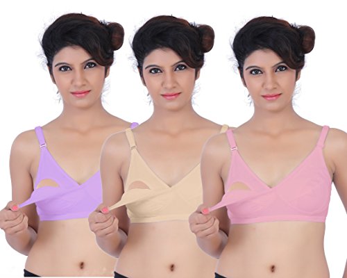 Image of Fabme Women's Nursing Bra (Pack of 3)