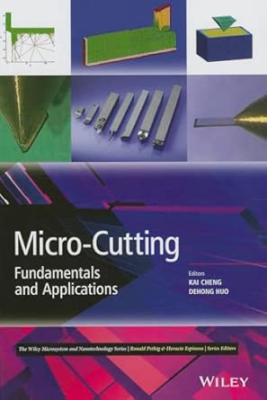 Micro-Cutting: Fundamentals and Applications book cover
