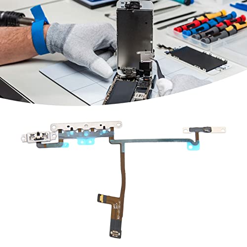 Rankomu Strömvolymknapp iPhone X - Flexkabel & Metall PCB