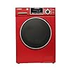 Equator All-in-One Washer Dryer VENTLESS/VENTED PET cycle 1.62cf/15lbs 110V (Merlot)