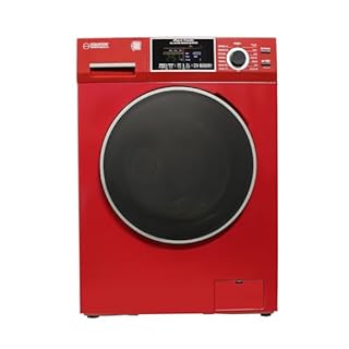 Equator All-in-One Washer Dryer VENTLESS/VENTED PET cycle 1.62cf/15lbs 110V (Merlot)