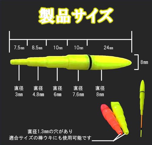 ACTIL ウキトップマーカー 電気ウキ