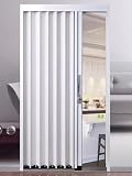 Foldable Accordion Door for Bathroom, Aluminium...