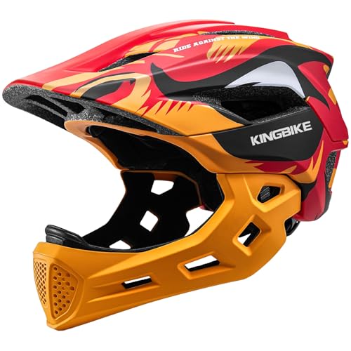 amazon helmets with face shield for kids mini bike SPARK Dirt Motorcycle Helmet Youth ATV Motocross Full Men Women Off-Road Mountain Bike Helmet Adult with(Gloves Goggles Mask) DOT Approved 4Pcs Set (Blue, Small) : Automotive STRENTH and IMPACK Kids Full Face Helmet Convertible