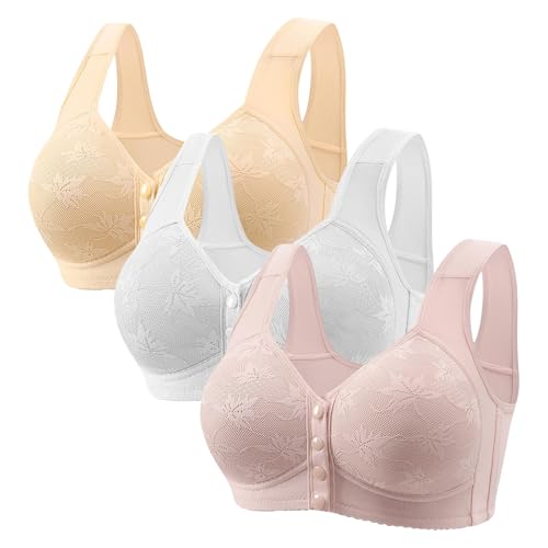 Soutien-gorge fermeture avant et sans armatures pour un maintien doux au quotidien