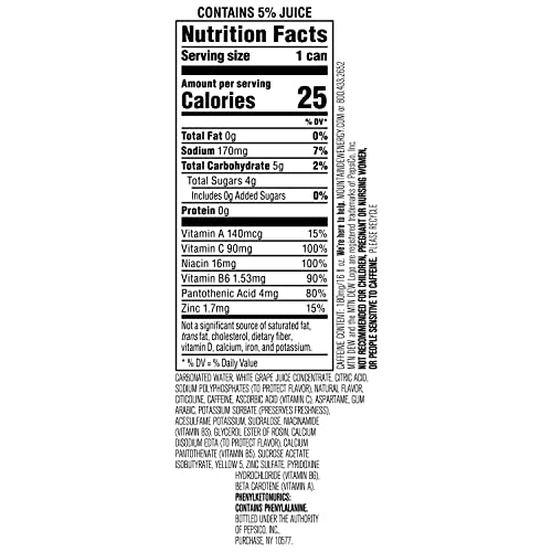 Mtn Dew Energy, Tropical Sunrise, 16Oz Cans (12 Pack), 0G Added Sugar, 5% Juice, Zinc To Help Support Immune Function, Citicoline And Caffeine For Mental Boost*, Antioxidants Vitamins A&C #TOP4