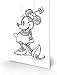 Produktbild Disney MW11130P Kunstdruck auf Holz, 20 x 29,5 cm (Minnie Mouse), Mehrfarbig, 5 x 1, 2 cm