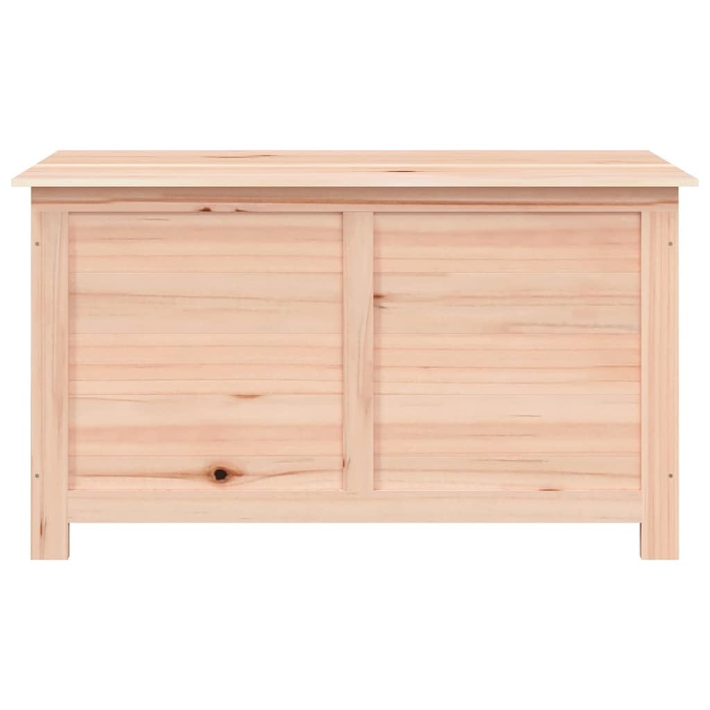 Outdoor-Kissenbox aus massivem Tannenholz 100x50x56 cm mit Stauraum und Deckel für Garten Terrasse Balkon, wetterfest und platzsparend zur Aufbewahrung von Kissen und Polstern