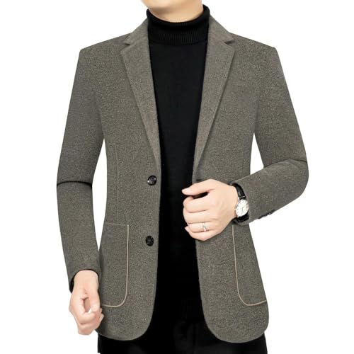 Blazer homme coupe ajustée veste printemps automne chic décontracté