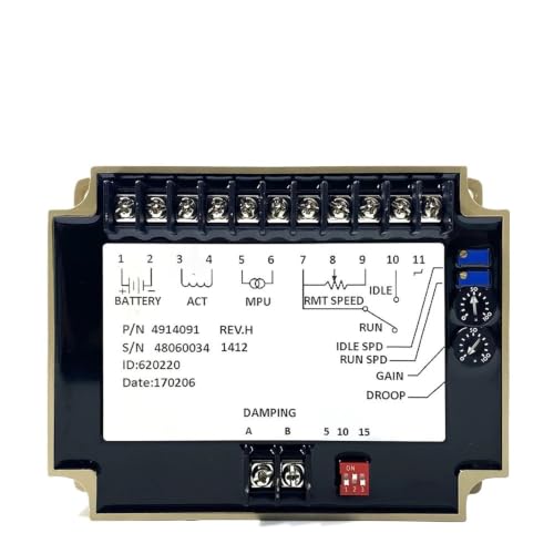 Controlador de velocidad del motor 4914091 regulador para generadores