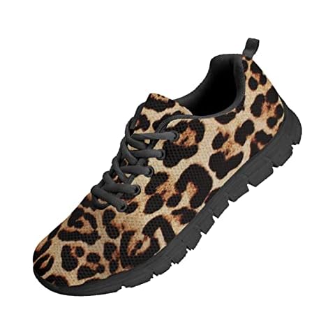 Kuiaobaty Leopard Print Lightweight Running Shoes Cover