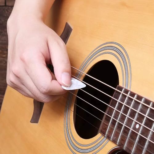 Plektren Plektrum 24Stück 0.46MM-Dünn 0.71MM-Medium 0.96MM-Heavy,Plectrum für Akustikgitarre, E-Guitar, Ukulele, Bass, Guitar Picks,Zelluloid