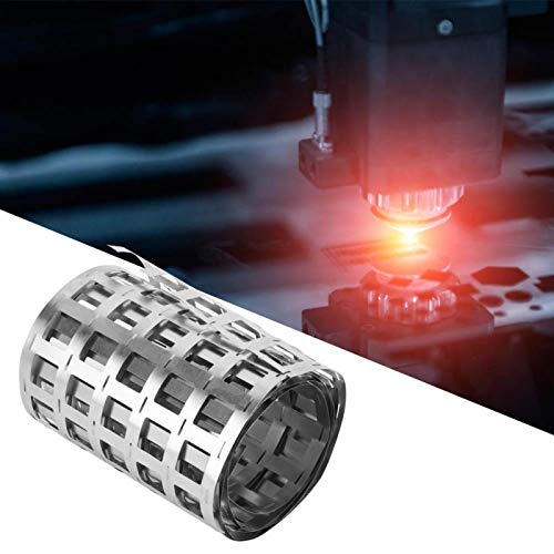 VIFERR Nickelband, 1M 0,15 mm Nickel Streifen Band Vernickelt Stahlband für 18650 Lithium-Batterie Punktschweißen (6P 0.15 * 107.5mm)