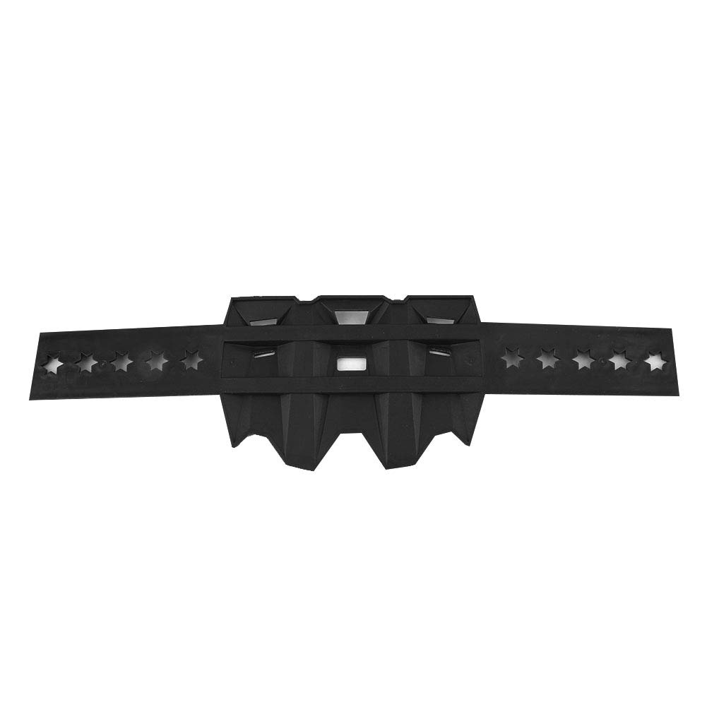 Coperchio della protezione dello scarico, protezione della protezione del tubo di scarico del motociclo universale anti-caldo(Nero)