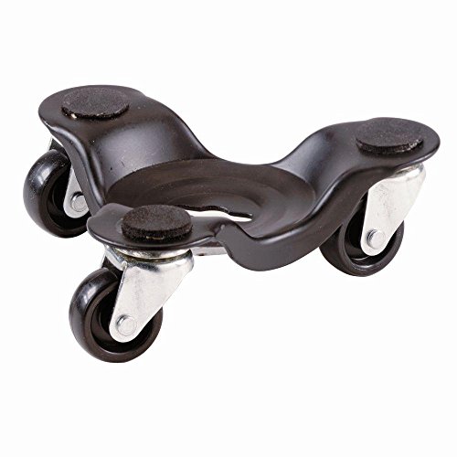 Shepherd Hardware Move-It 9442 12-Inch Steel Tri-Dolly, 300-lb Load Capacity, Black