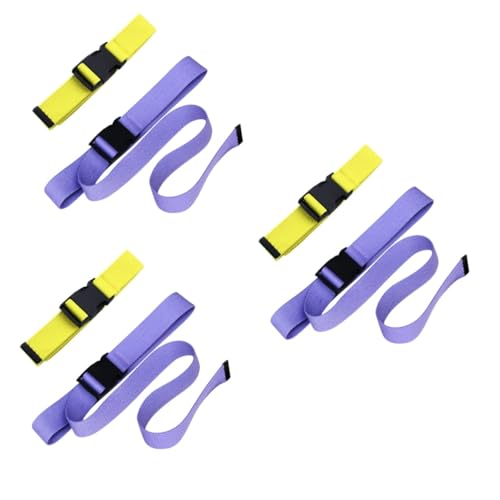 VALICLUD 6pcs Adjustable Plastic Buckle Canvas Belt for Men and Women Lightweight Unisex Waist Belt Random Colors Casual and Simple Design Sturdy and Breathable Material