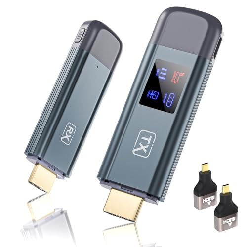 Amazon | 新登場 ワイヤレスHDMI 無線 送受信機セット小型 1080P