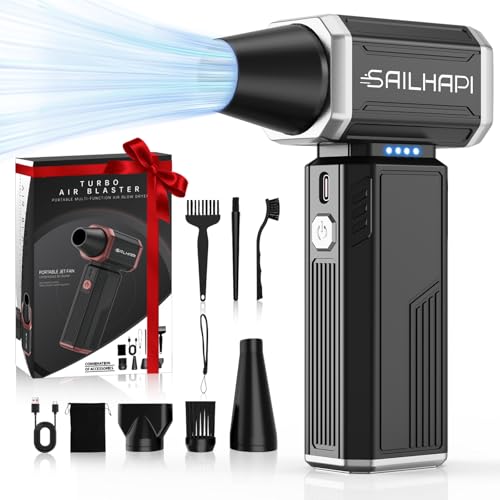 SAILHAPI Turbo Fan Cleaner 300000RPM Blower Replaced Can of Air Gadgets