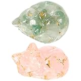 Chat en cristal : idéal pour décorer votre intérieur, facile à placer dans votre jardin ou grâce à sa légèreté et sa taille idéale. mini cristaux animaux