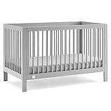 GAP babyGap Charlie 6-in-1 Convertible Crib - Greenguard Gold Certified, Grey