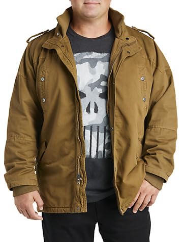 True Nation by DXL Men's Big and Tall Patch & Welt Jacket