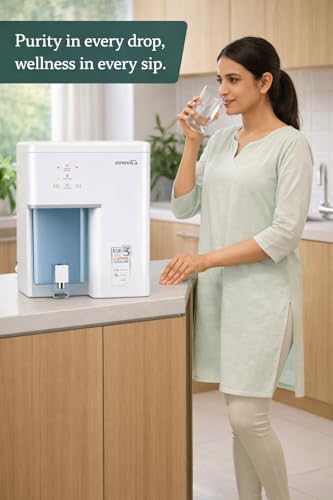 Image of Aqua Innovica 9-Stage RO Water Purifier with Alkaline, Copper, Zinc & LED UV | 10L Storage | TDS Controller | up to 3000 TDS | for Home & Office | Municipal & Borewell | NSF Certified