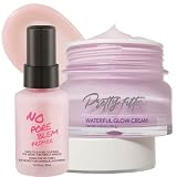 TOUCH IN SOL No Pore Blem Primer + Touch in Sol Pretty Filter Waterful Glow Cream