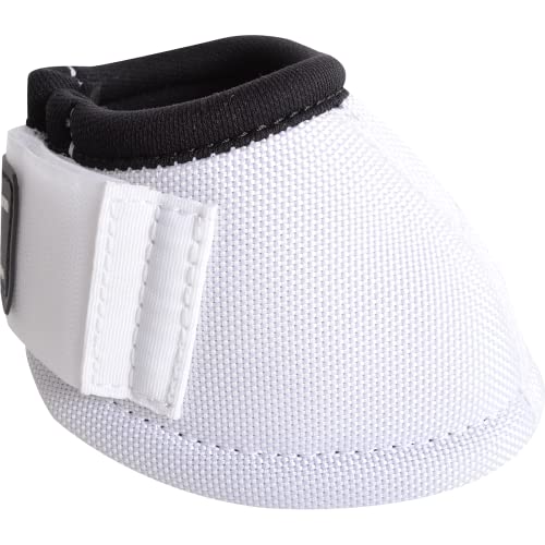 Classic Equine Dyno Turn Bell Boots, White, X-Large #TOP1
