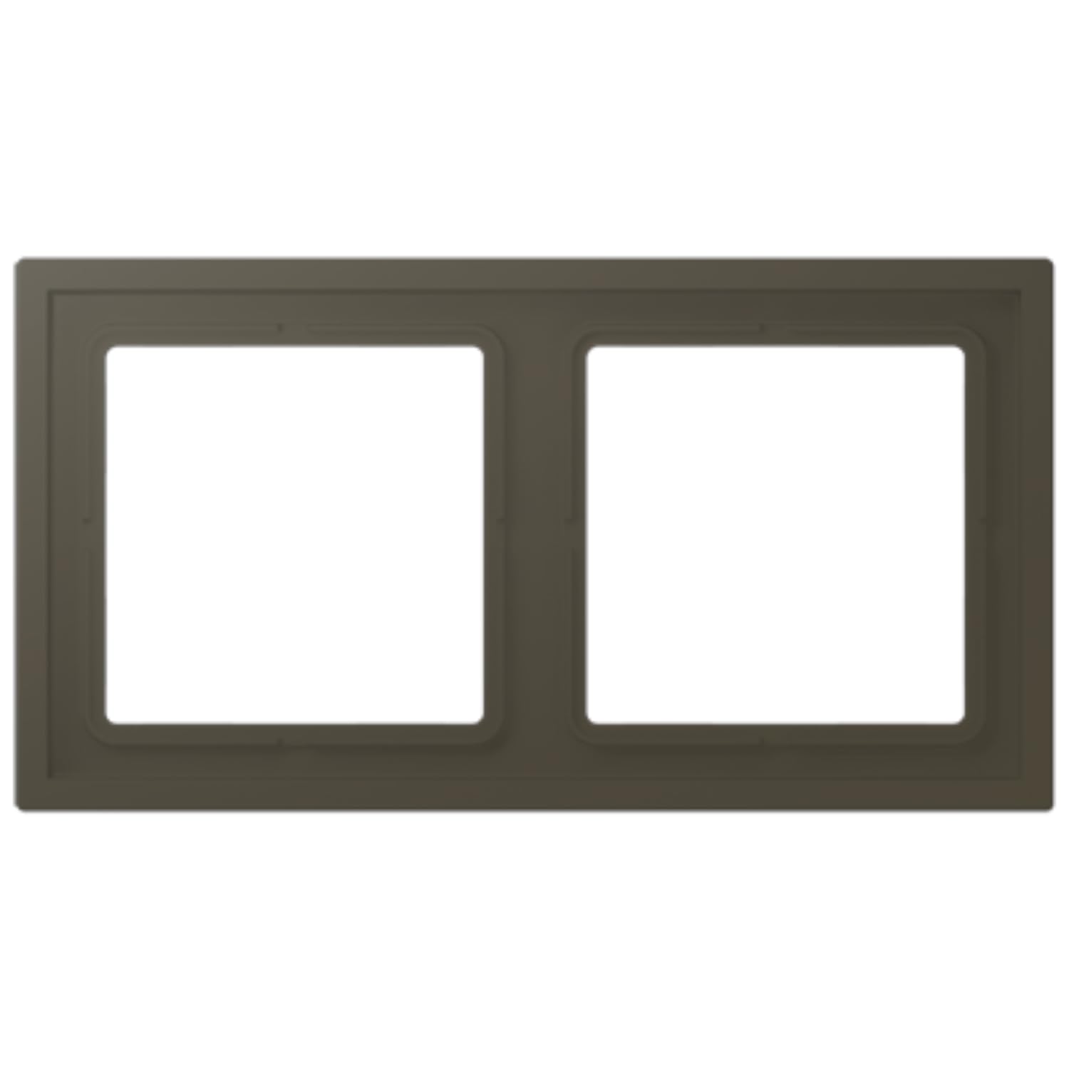 Double cadre LS ZERO LC32140 JUNG encastrement minimaliste haut de gamme