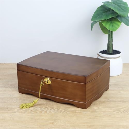 Boîte à bijoux en bois avec serrure pour un cadeau unique - 4