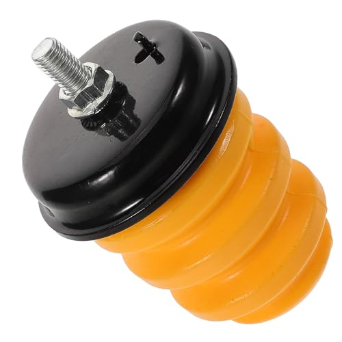 Butée en caoutchouc jaune voiture amortisseur arrière vis 9,5 mm DIY